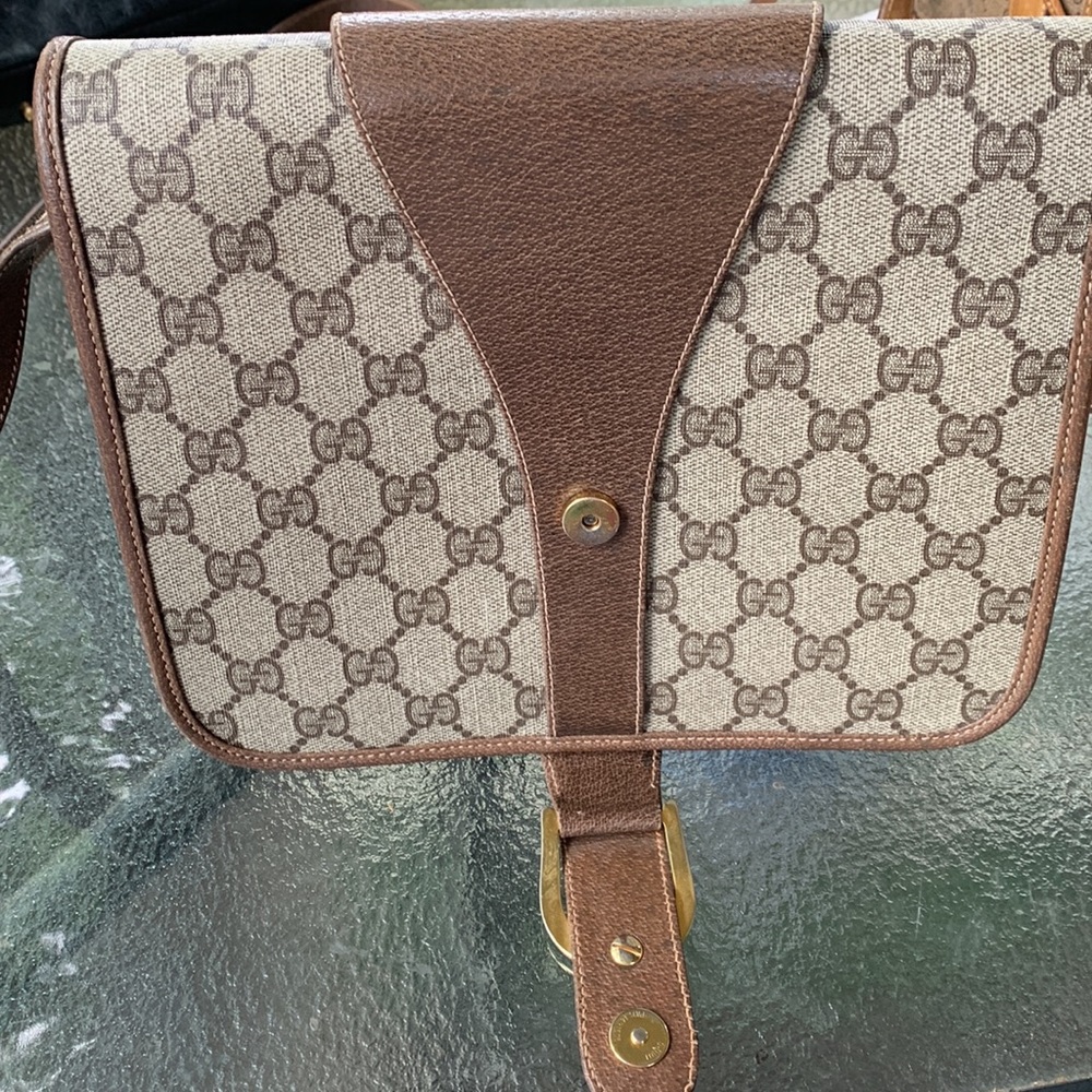 Gucci Accessory Collection Monogrammed Shoulder P… - image 3
